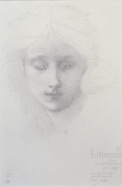 Lady Violet Milner, 1882 by Edward Burne Jones